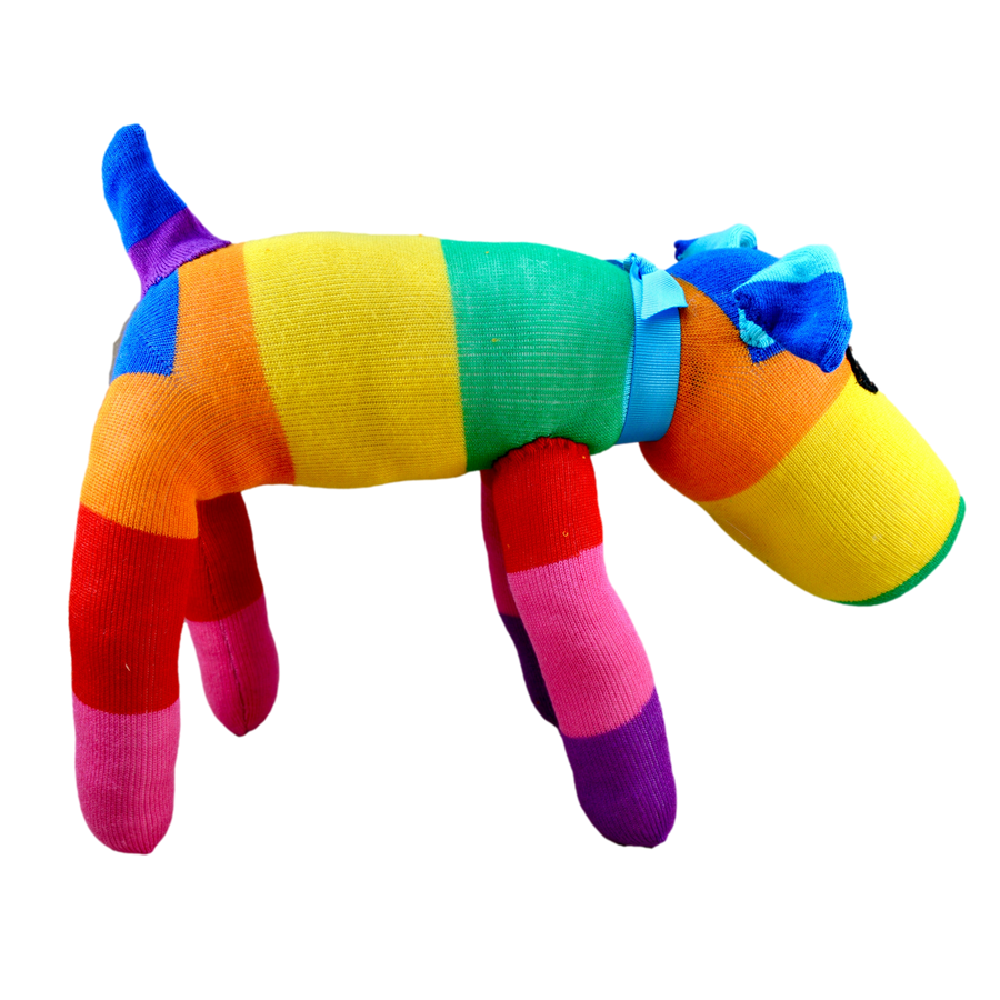 Rainbow SockDog
